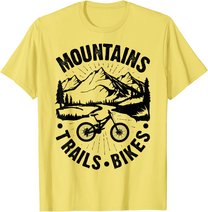 Mountain Biking Cycling Vintage Bicycle Bike Rider Cyclist T-Shirt