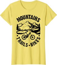 Mountain Biking Cycling Vintage Bicycle Bike Rider Cyclist T-Shirt