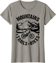 Mountain Biking Cycling Vintage Bicycle Bike Rider Cyclist T-Shirt