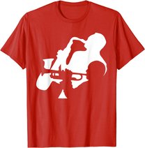 Jazz Trumpet and Saxophone players T-Shirt