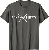 The Sons of Liberty Secret Society Patriot Military T-Shirt