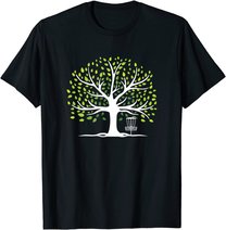 Stupid Tree Golfing Frisbee Disc Golfer Gift Hobby Disc Golf T-Shirt