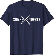 The Sons of Liberty Secret Society Patriot Military T-Shirt