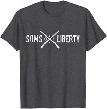 The Sons of Liberty Secret Society Patriot Military T-Shirt