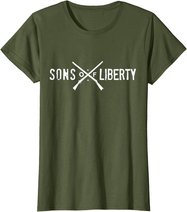The Sons of Liberty Secret Society Patriot Military T-Shirt