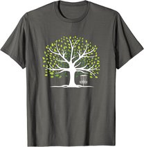 Stupid Tree Golfing Frisbee Disc Golfer Gift Hobby Disc Golf T-Shirt