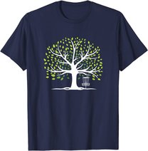 Stupid Tree Golfing Frisbee Disc Golfer Gift Hobby Disc Golf T-Shirt