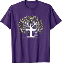 Stupid Tree Golfing Frisbee Disc Golfer Gift Hobby Disc Golf T-Shirt