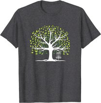 Stupid Tree Golfing Frisbee Disc Golfer Gift Hobby Disc Golf T-Shirt