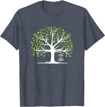 Stupid Tree Golfing Frisbee Disc Golfer Gift Hobby Disc Golf T-Shirt