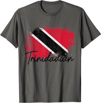Trinidad & Tobago Vintage Flag Trinidadian Pride Roots T-Shirt