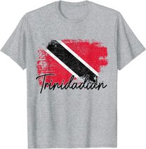 Trinidad & Tobago Vintage Flag Trinidadian Pride Roots T-Shirt