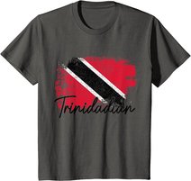 Trinidad & Tobago Vintage Flag Trinidadian Pride Roots T-Shirt