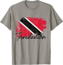 Trinidad & Tobago Vintage Flag Trinidadian Pride Roots T-Shirt