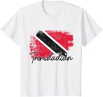 Trinidad & Tobago Vintage Flag Trinidadian Pride Roots T-Shirt
