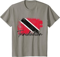 Trinidad & Tobago Vintage Flag Trinidadian Pride Roots T-Shirt