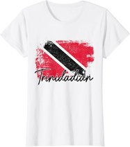 Trinidad & Tobago Vintage Flag Trinidadian Pride Roots T-Shirt