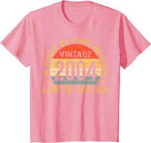 Turning 18 Birthday Decorations Men 18th BDay 2004 Birthday T-Shirt