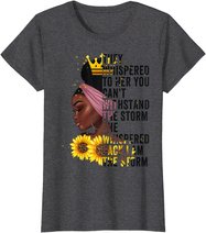 Black History Month Women African Afro I Am The Storm Queen T-Shirt