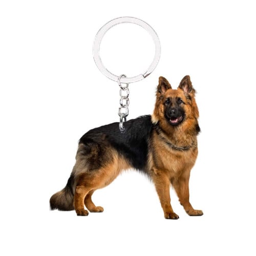 German Shepherd Dog keychain