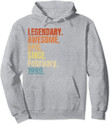 Retro Legendary Since February 1999 T Shirt 21 Years Old Pullover Hoodie