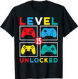 Level 15 Unlocked Boys 15 Birthday 15 Years Old Gamer Gift T-Shirt