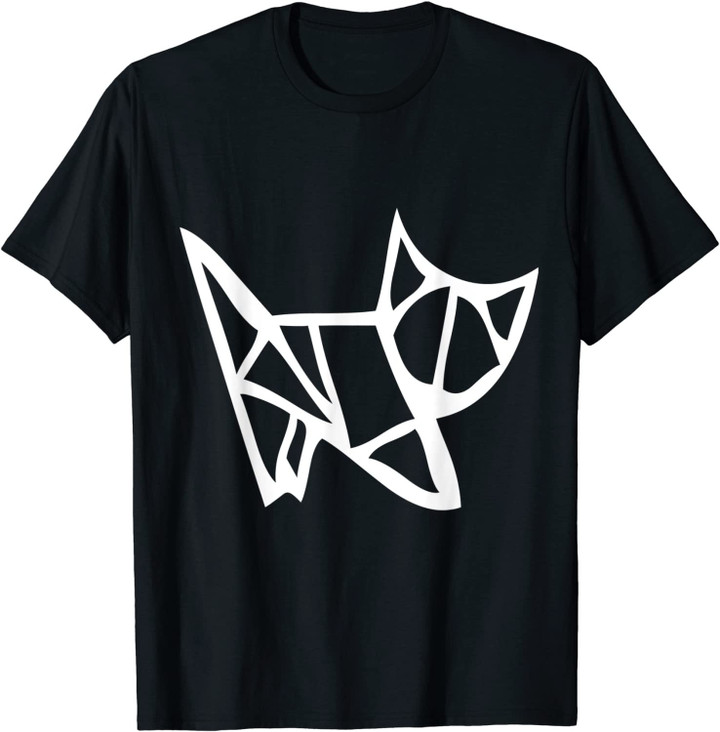 Origami Cute Cat Kitty Animal Unique Japan T-Shirt Gift