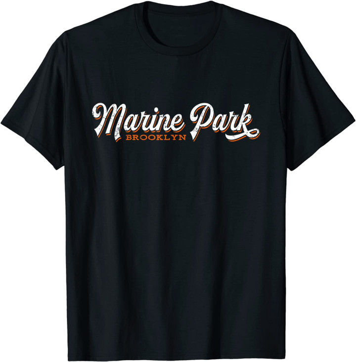 MARINE PARK BROOKLYN T-shirt - Cool Vintage New York Tee
