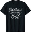 Gift for 55 Year Old: Tattoo Lover 1966 55th Birthday T-Shirt