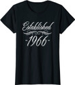 Gift for 55 Year Old: Tattoo Lover 1966 55th Birthday T-Shirt