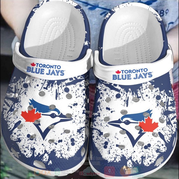 Toronto Blue Jays Crocs Crocband Shoes Hypefavo Store