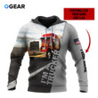 Personalized Gifts 3D All Over Print Shirts For Trucker TK40