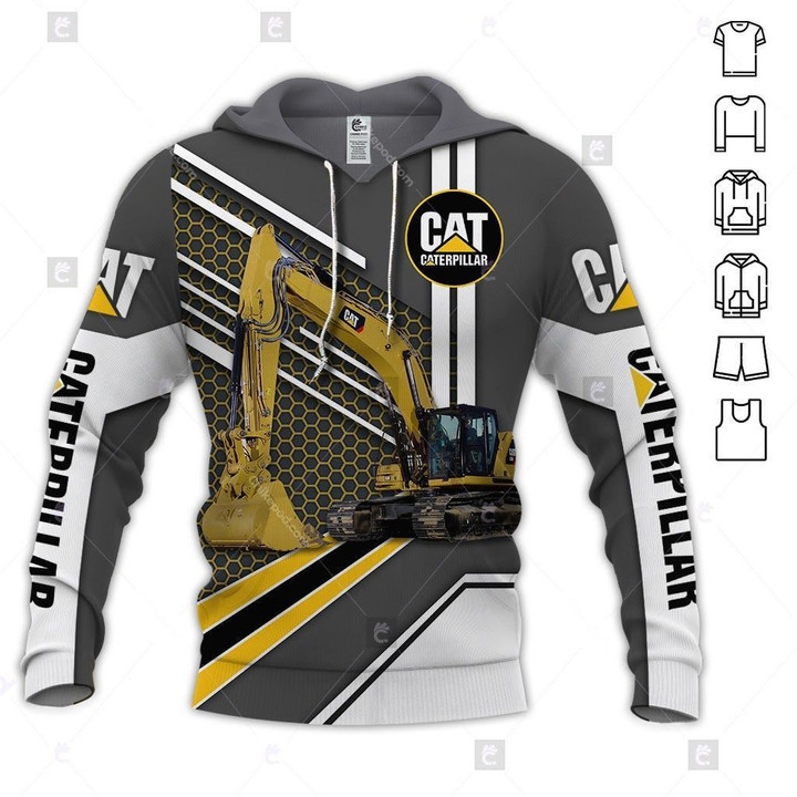 Heavy Equipment 3D All Over Printed Clothes HE54