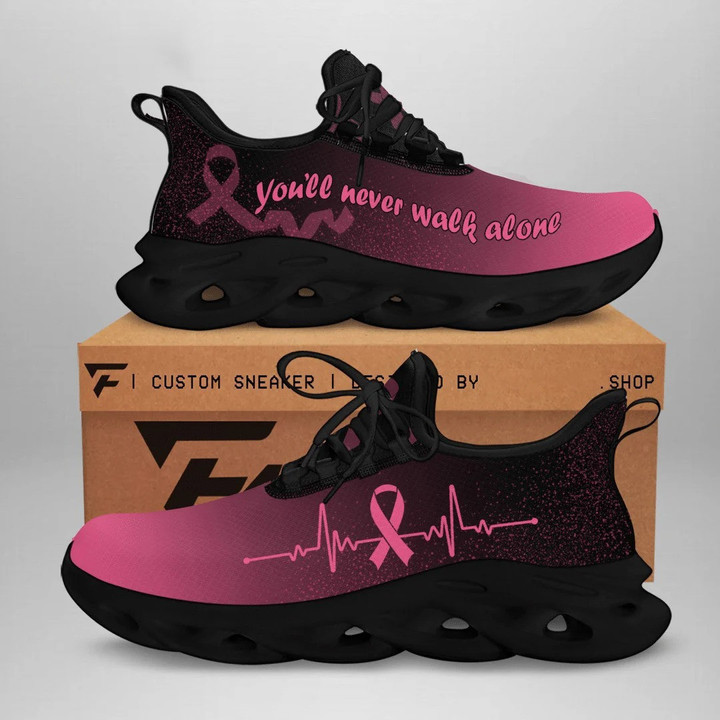 BREAST CANCER AWARENESS CUSTOM SNEAKER BRS3