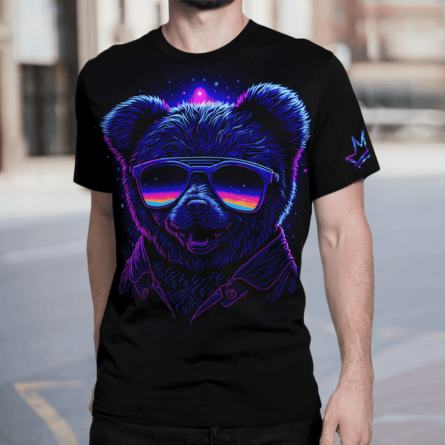 Sunglasses Cyberpunk Teddy Bear