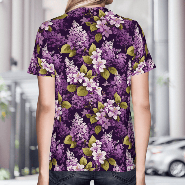 Tropical Flowers AOP Shirt