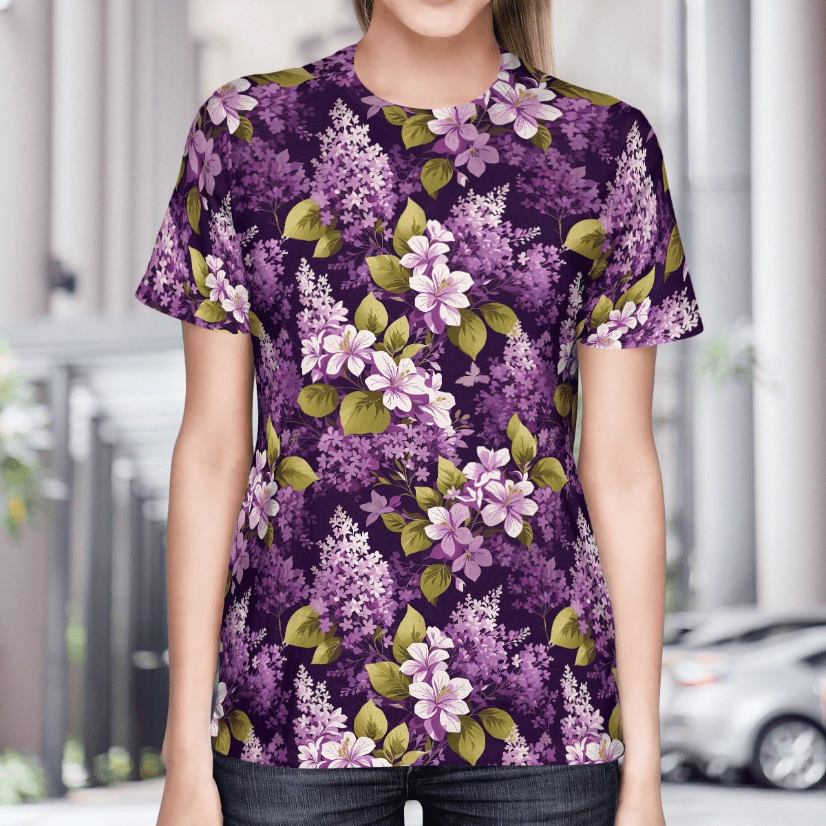 Tropical Flowers AOP Shirt