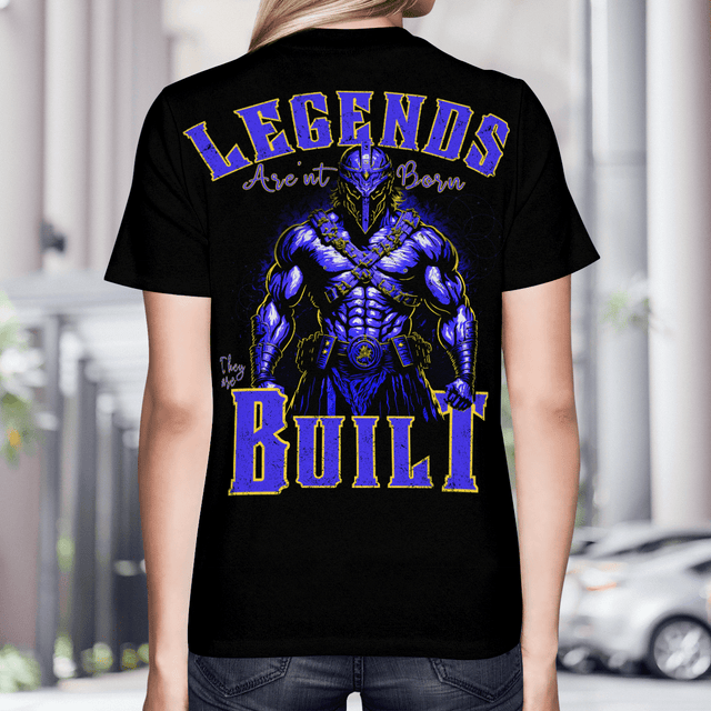 Legends Arent Born They Are Built Shirt