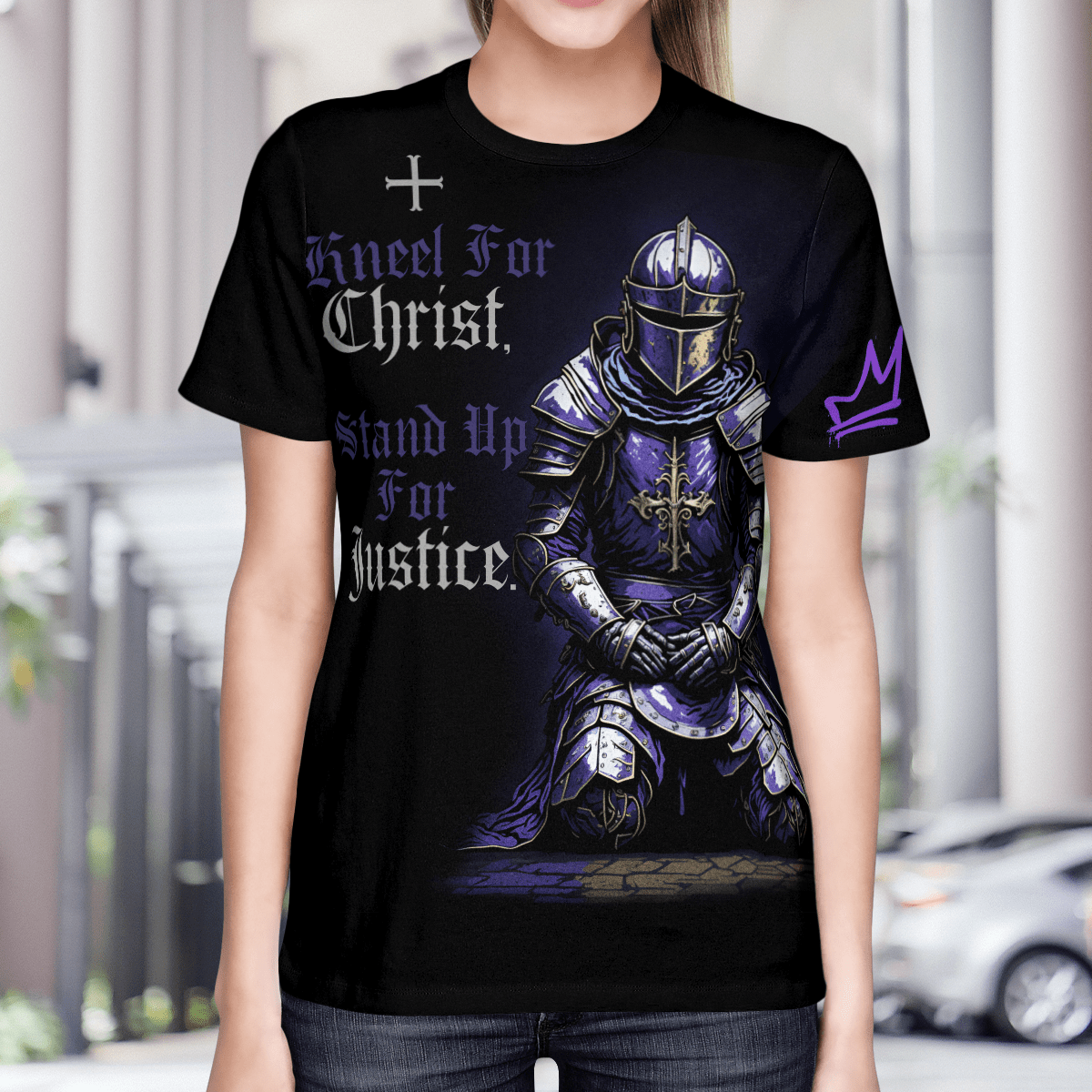 Kneel For Christ, Stand Up For Justice Shirt