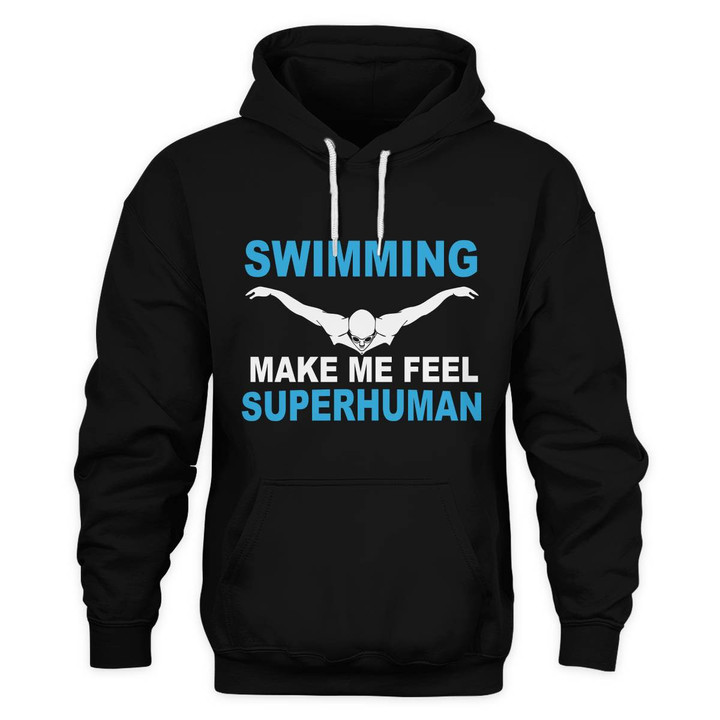 Swimming Make me Feel Superhuman