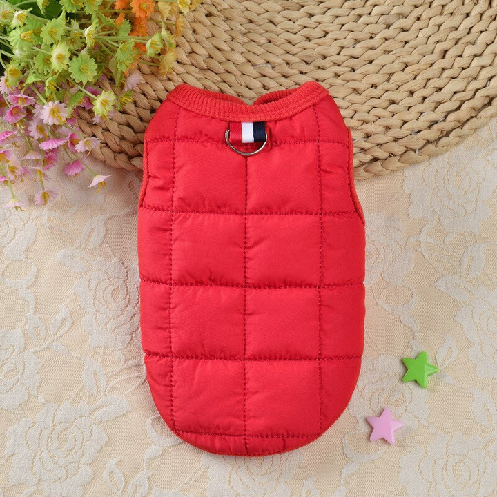 Winter Warm Dog Coat Jacket Windproof Dog Clothes for Small Dogs Padded Clothing Chihuahua Clothes Pet Supplies
