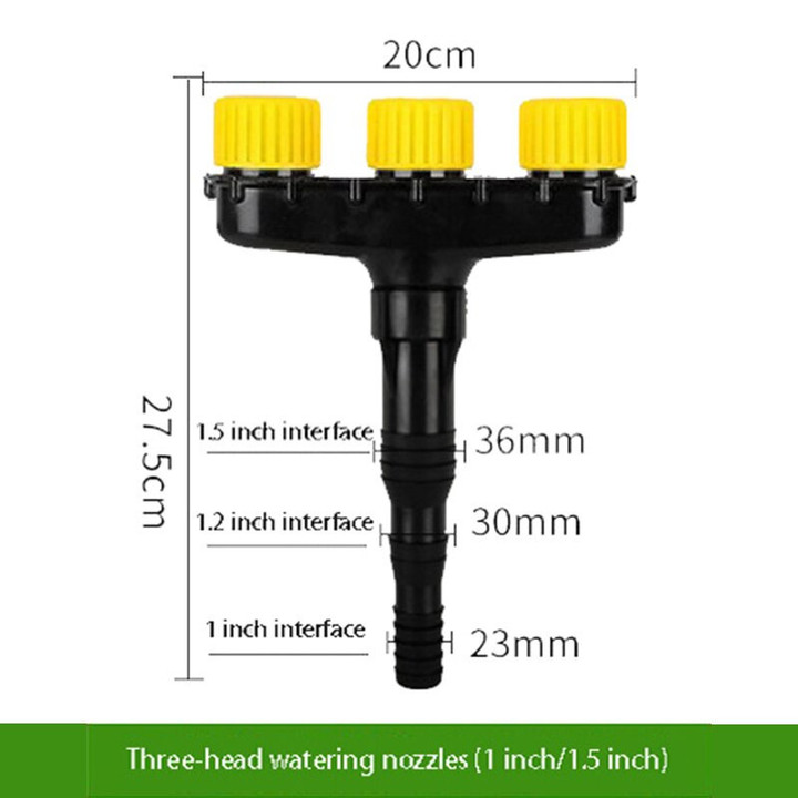 1PCS Agriculture Atomizer Nozzles Home Garden Lawn Water Sprinklers Farm Vegetables Irrigation Spray Adjustable Nozzle Tool
