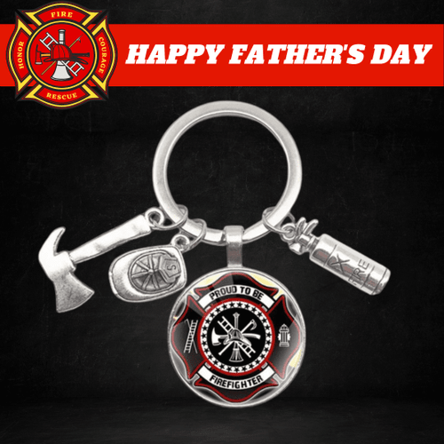 🔥Fathers Day Special Gift 😍| 2023 New Fireman Keychain