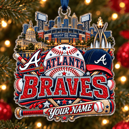 Atlanta Braves Christmas MLB Acrylic Ornament Personalized Gift For Fan - Limited Edition