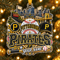 Pittsburgh Pirates Christmas MLB Acrylic Ornament Personalized Gift For Fan - Limited Edition