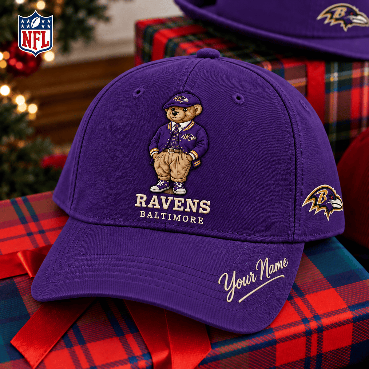 Baltimore Ravens Premium Ralph Cap Personalized Gift For Fan - Limited Edition