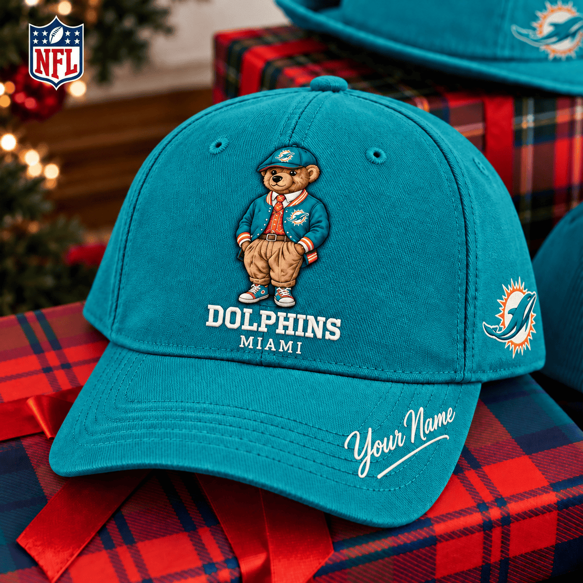 Miami Dolphins Premium Ralph Cap Personalized Gift For Fan - Limited Edition