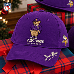 Minnesota Vikings Premium Ralph Cap Personalized Gift For Fan - Limited Edition