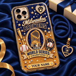 Milwaukee Brewers 2026 World Series Champions Phone Case Gift For Fan - Limited Edition