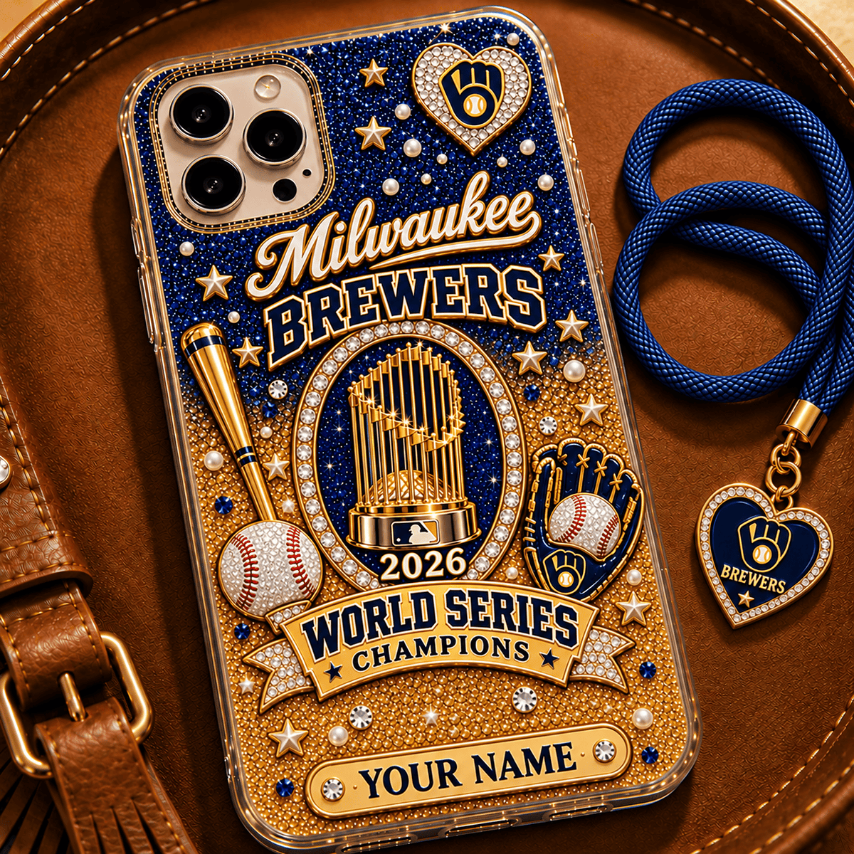 Milwaukee Brewers 2026 World Series Champions Phone Case Gift For Fan - Limited Edition